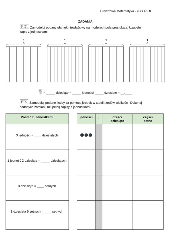 PM4 SP – moduł 9: liczby dziesiętne - obrazek 2