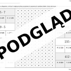 Angażujące Kodowanie: Mnożenie Liczb Wielocyfrowych z Ukrytym Hasłem