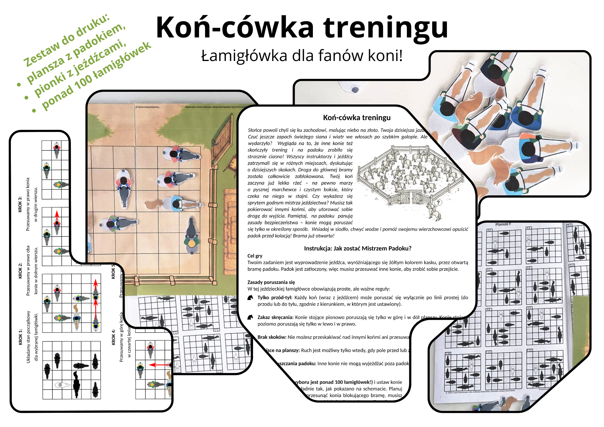 Koń-cówka treningu (łamigłówka)