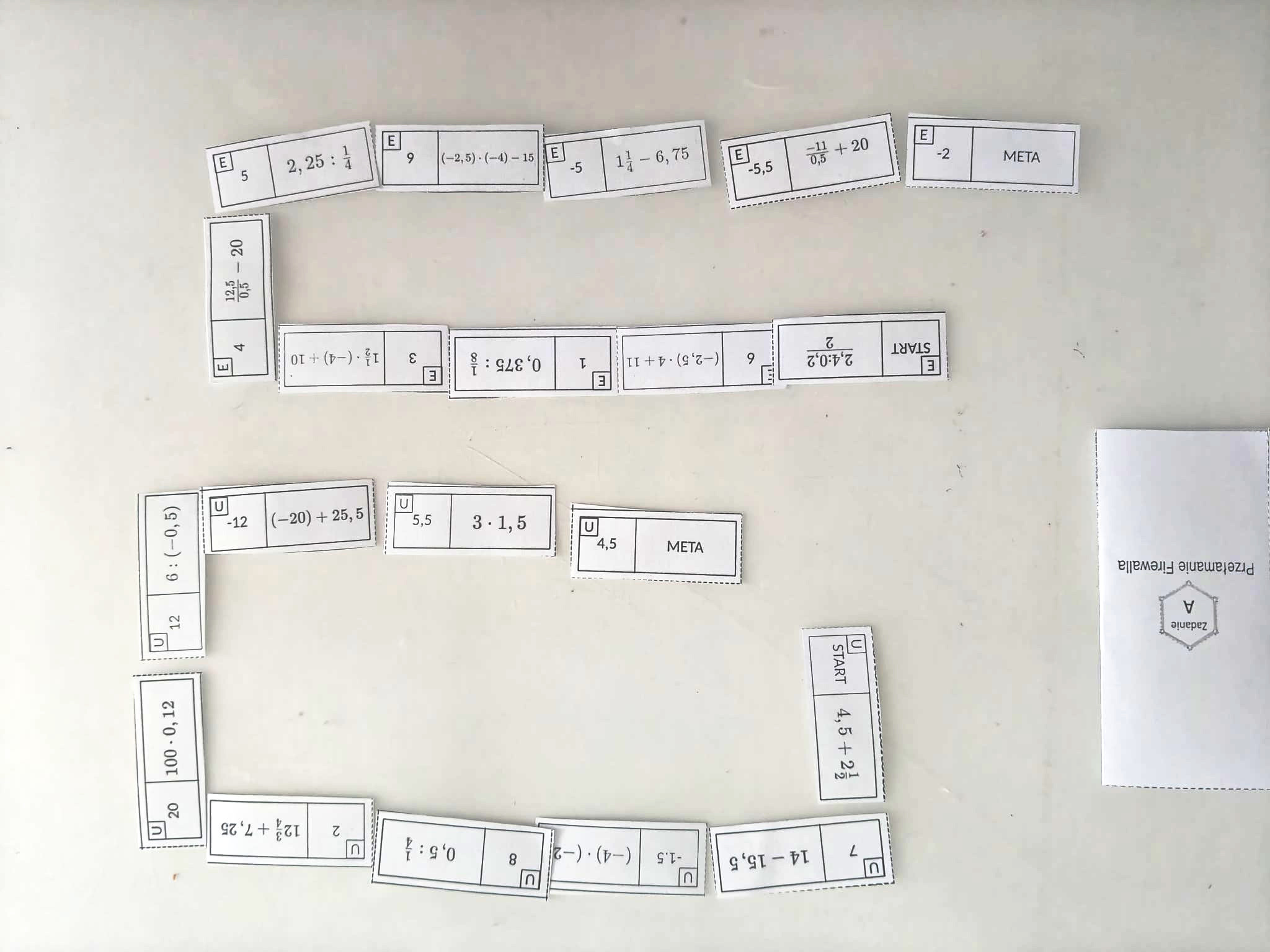 egzamin ósmoklasisty matematyka escape room