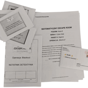 Cyfrowy Atak cz. 2: Operacja Blackout | Matematyczny Escape Room dla Ósmoklasistów
