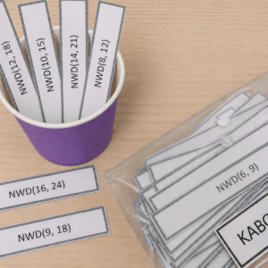 Kaboom - największy wspólny dzielnik - klasa 4