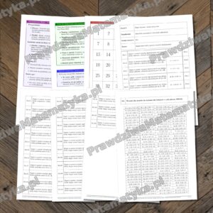 Bingo Liceum 1.1.14 - Zapisywanie liczb w postaci wyrażeń algebraicznych