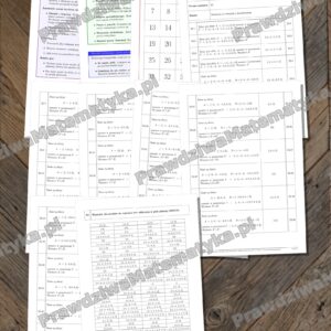 Bingo Liceum 1.1.3 - Działania na zbiorach z dopełnieniami